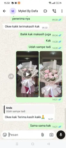 Testimonial Buket Bunga cirebon